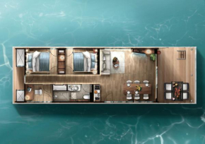 Hausboote am Lankenauer Höft